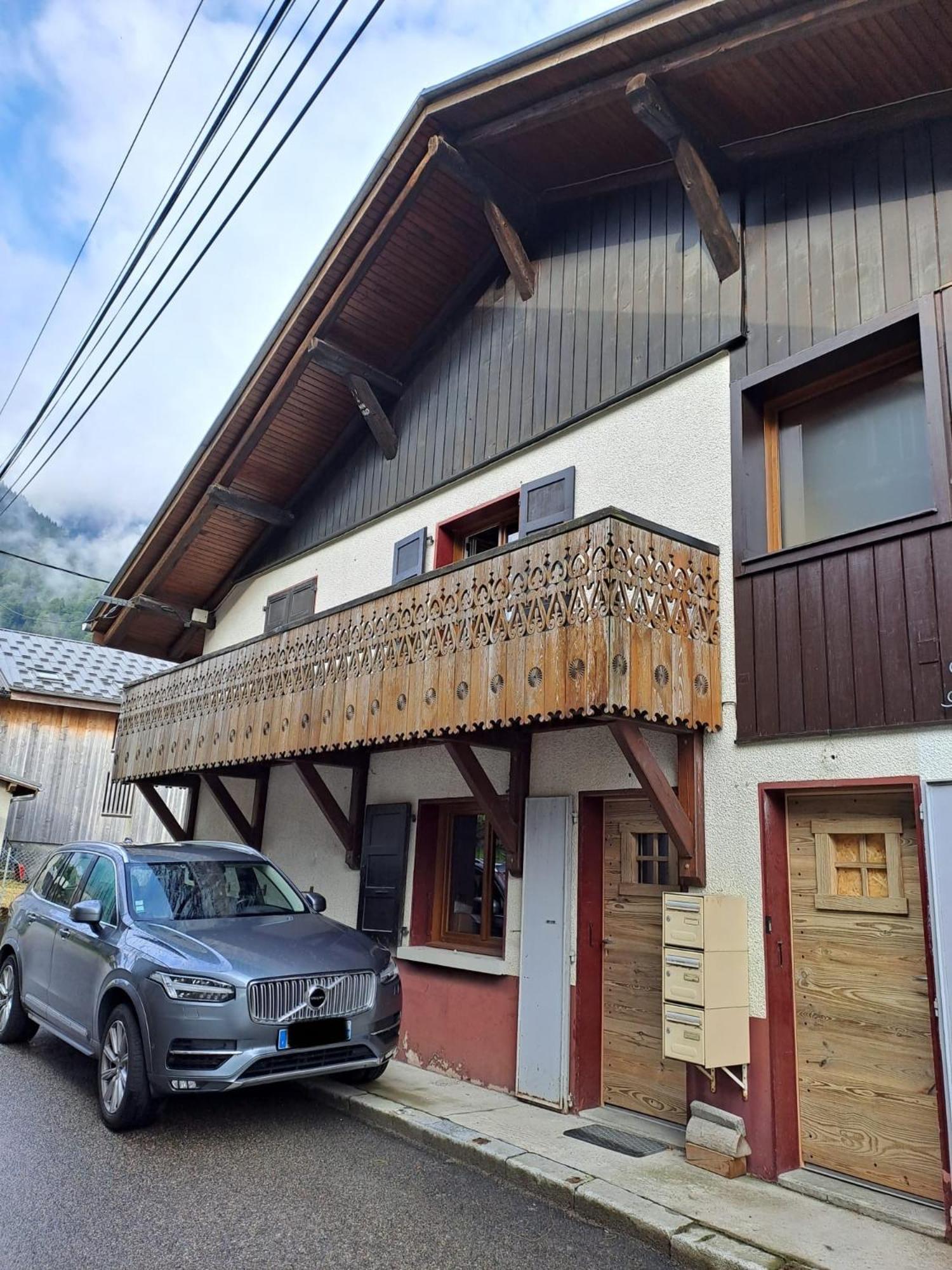 Appartement Le Clos Fleuri 1 Sixt-Fer-a-Cheval Bagian luar foto